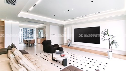 拿捏了！188㎡極簡+原木溫馨舒適很好住|長沙全屋整裝