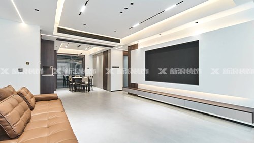 135㎡咖色系現(xiàn)代極簡風格，耐看又經(jīng)典|長沙全屋整裝