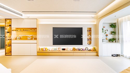 21w搞定133㎡原木奶油風，不豪華但很好?。長沙全屋整裝