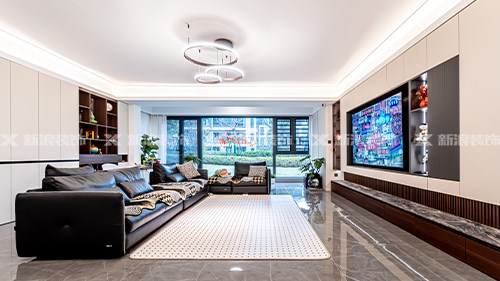 189m²意式精裝定制實(shí)景，7w搞定典雅實(shí)用家|長沙全屋整裝